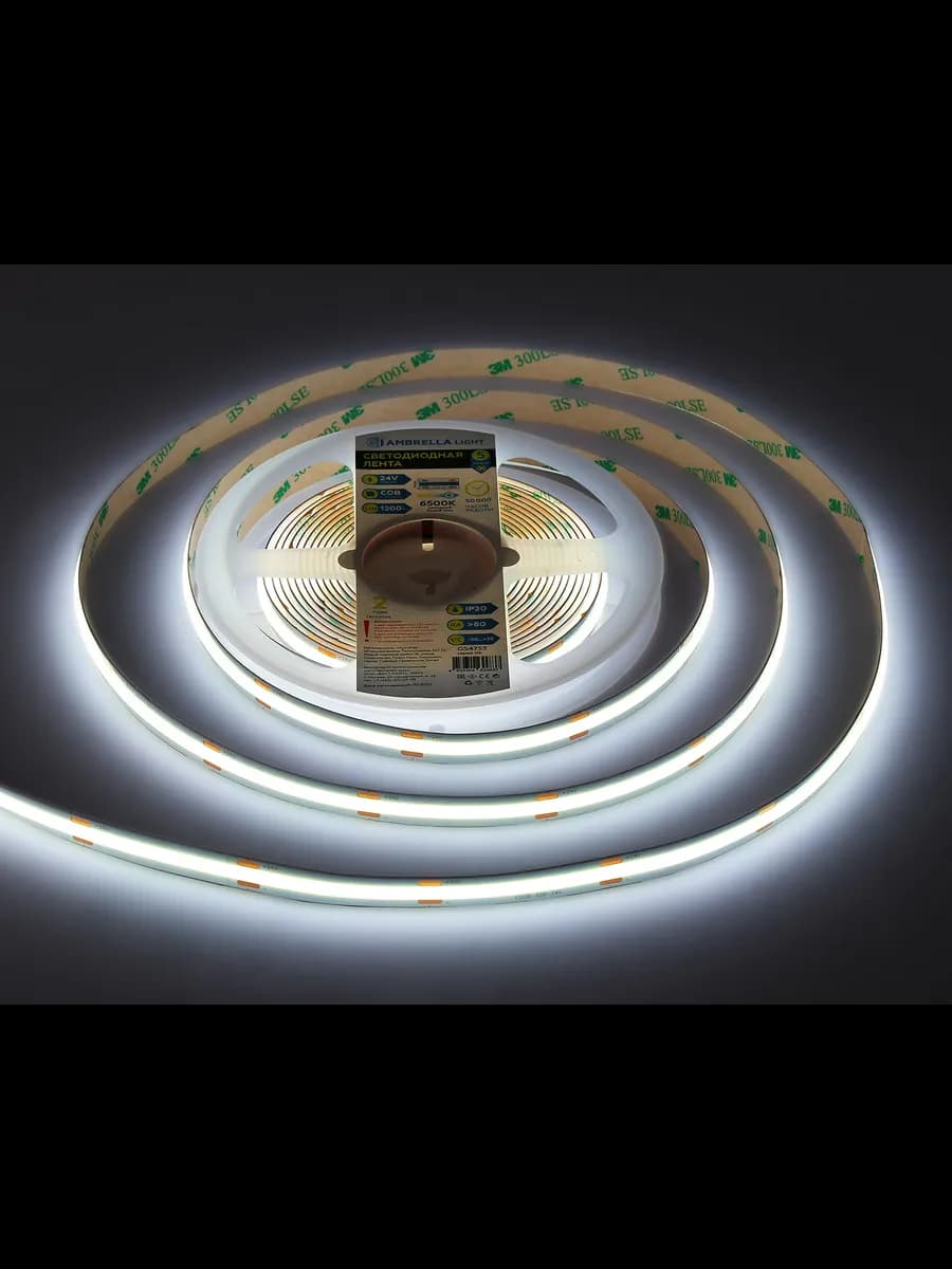 Светодиодная лента Ambrella Light GS4753 COB 528Led/14W m фото 3