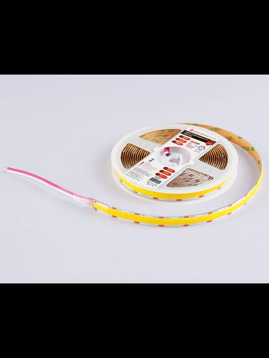 Светодиодная лента Ambrella Light GS4801 COB 616Led/19W m фото 5