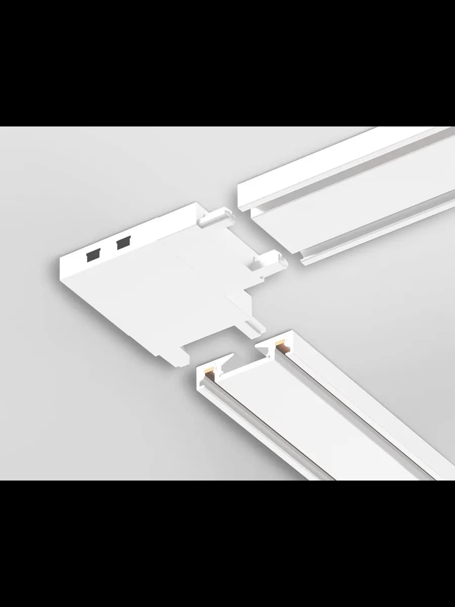 Коннектор угловой для накладного шинопровода Magnetic Ultra фото 3