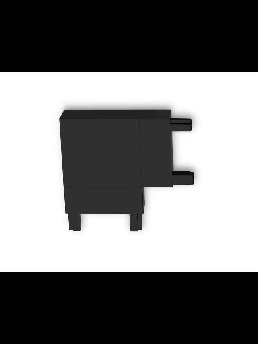 Коннектор угловой для накладного шинопровода Magnetic Ultra