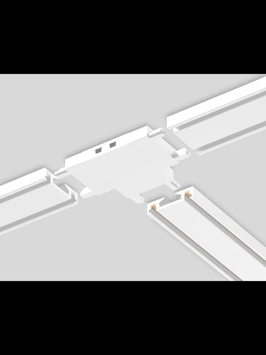 Коннектор T-образный для накладного шинопровода Magnetic фото 3
