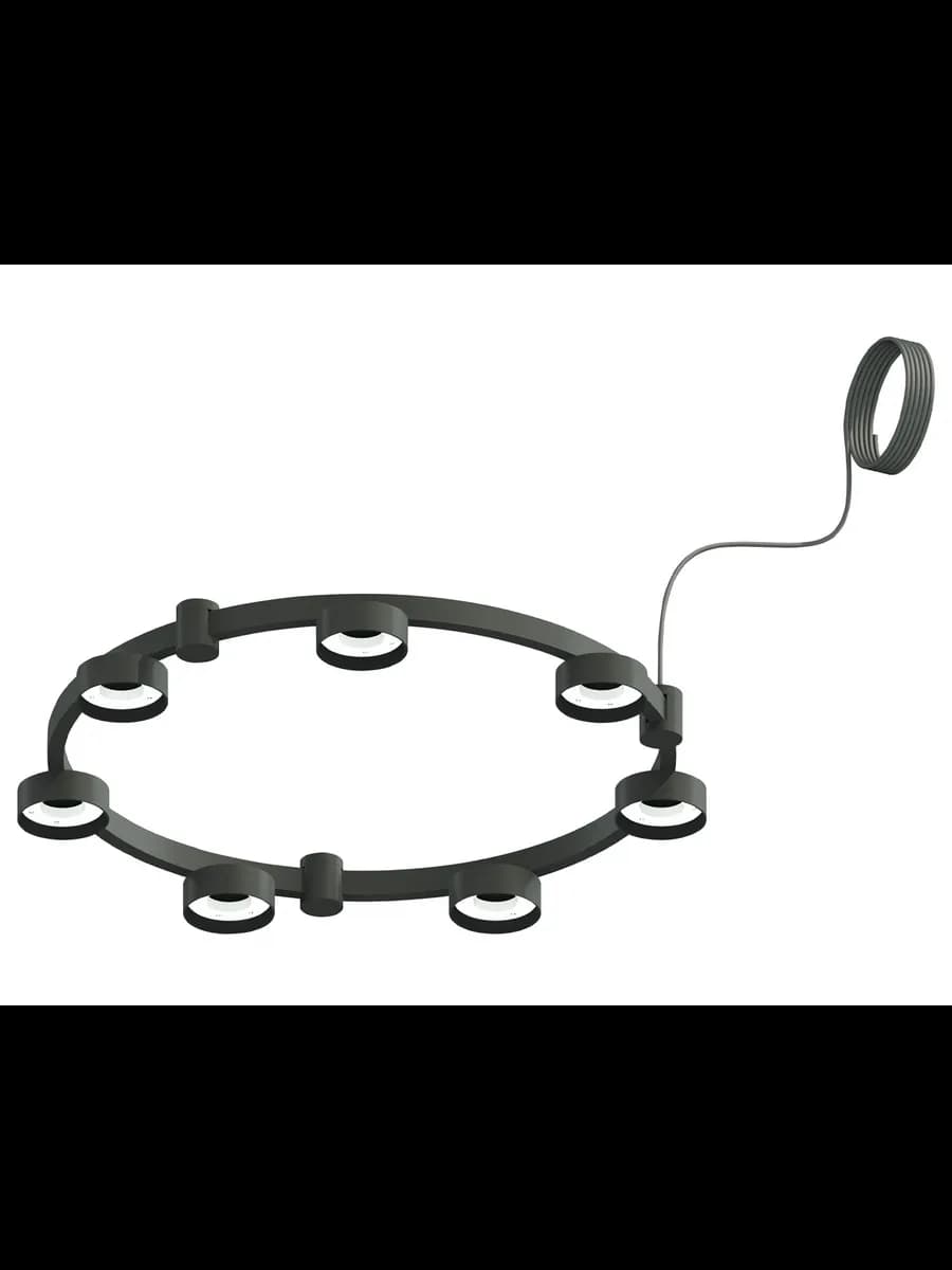 Корпус светильника Techno Ring подвесной для насадок D85 фото 2