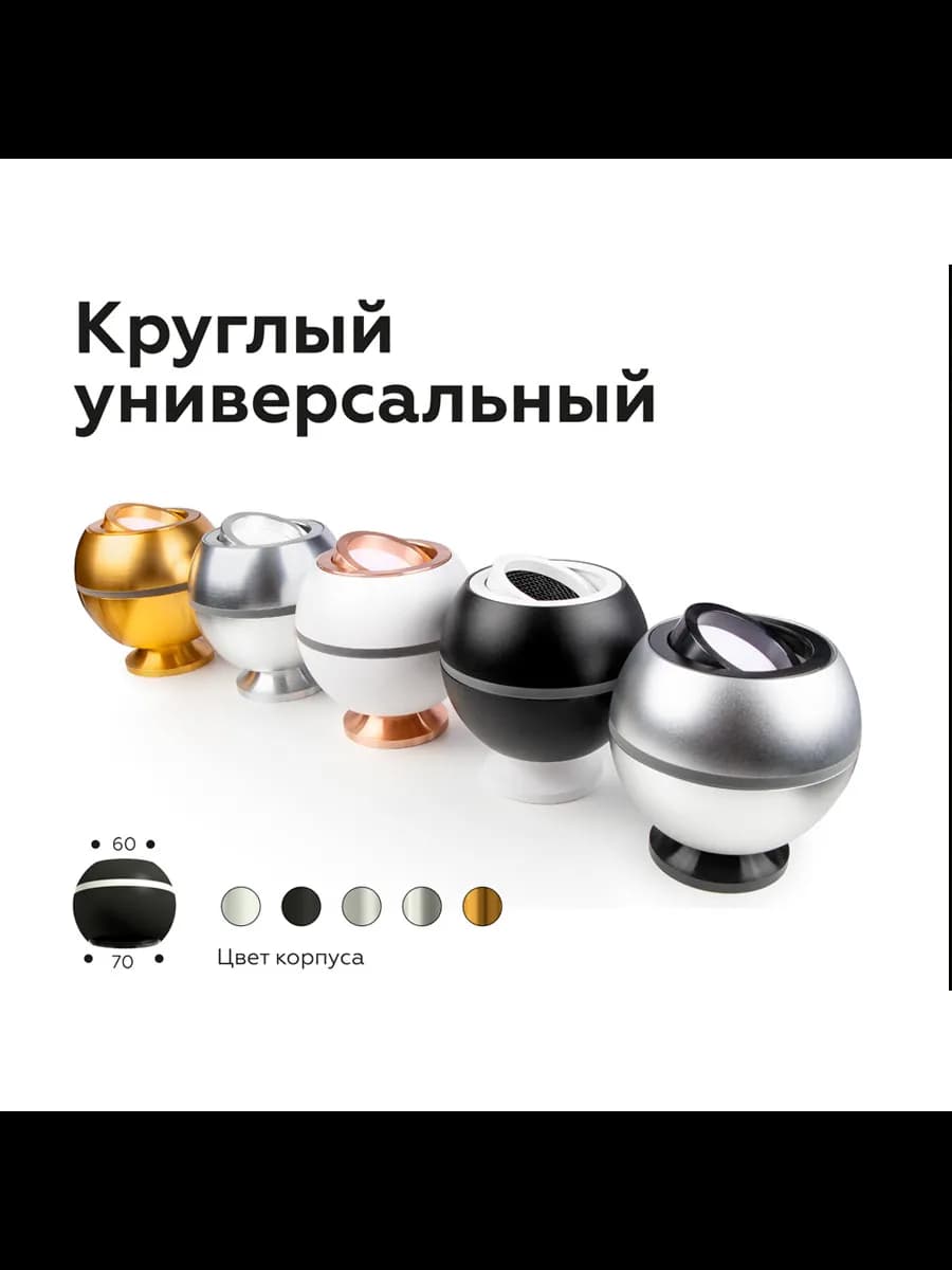 Насадка задняя накладная для корпуса светильника с диаметром фото 6