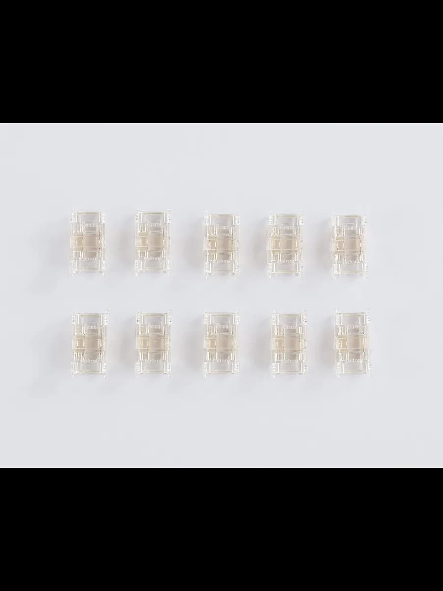 Соединитель прямой COB CCT 12/24V для лент 8mm GS6366 (3 фото 3