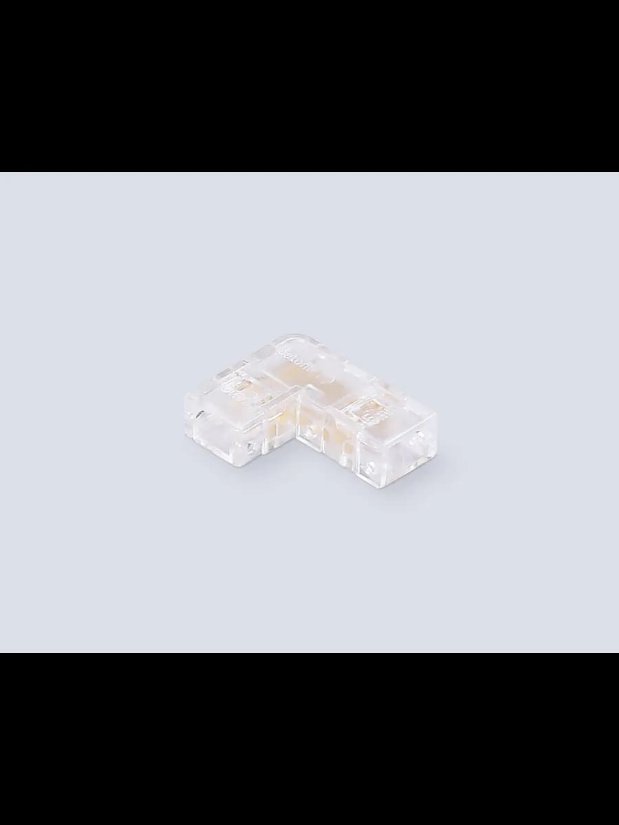 Соединитель угловой COB 12/24V для лент 5mm GS6841 (2 конт.) фото 2