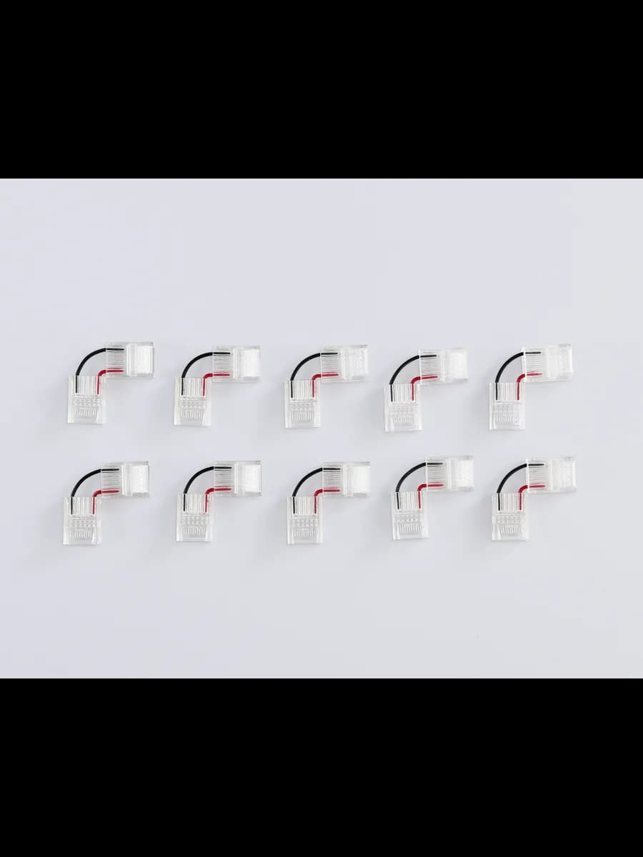 Соединитель угловой COB 12/24V для лент 12mm GS6871 (2 фото 3