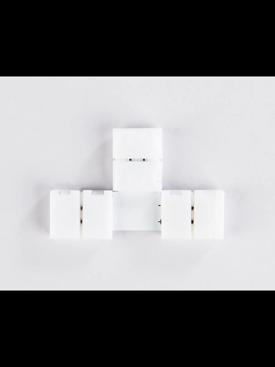 Соединитель T для светодиодной ленты 2835 12/24V (2 конт.) фото 4