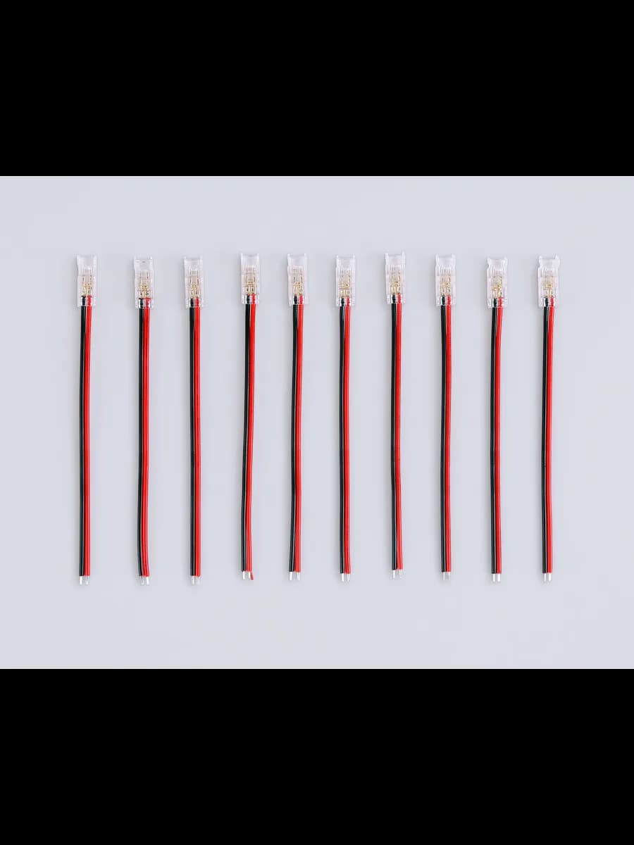 Соединитель гибкий односторонний COB 12/24V для лент 5mm фото 3