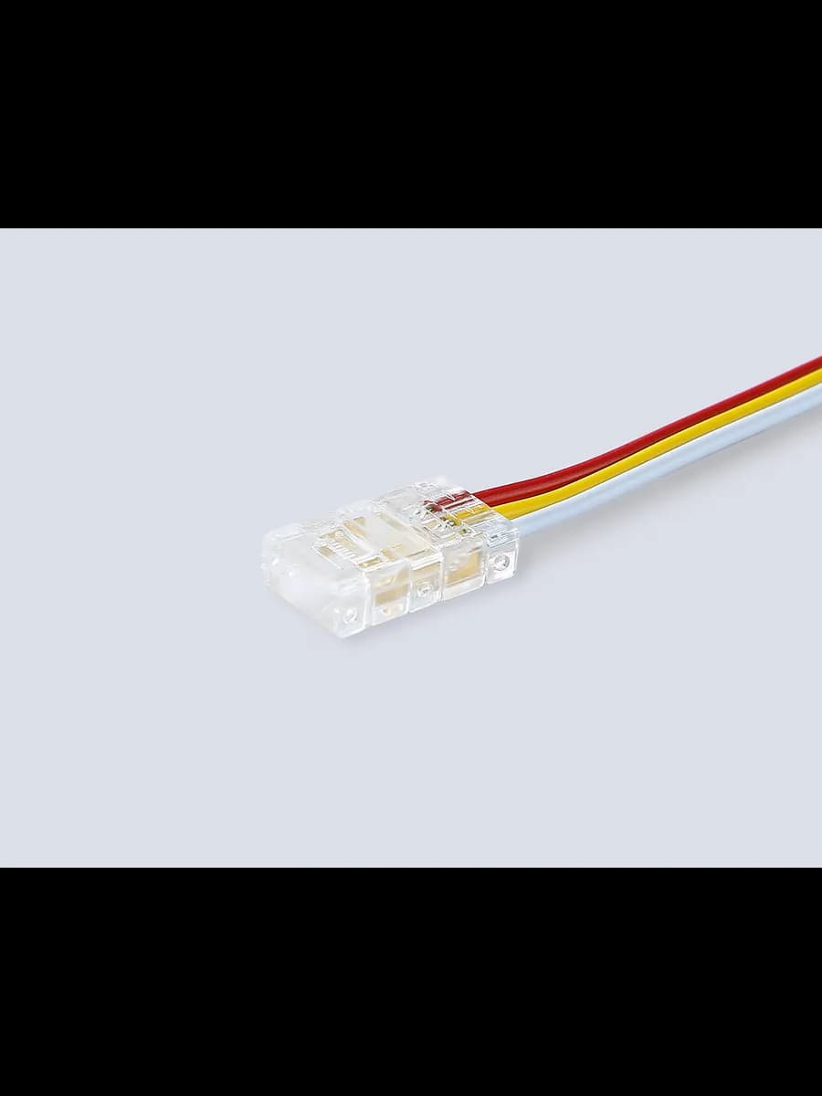 Соединитель гибкий двухсторонний COB CCT 12/24V для лент 8mm фото 2