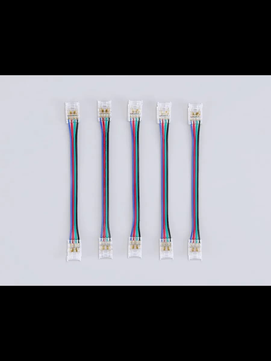 Соединитель гибкий двухсторонний COB RGB 12/24V для лент фото 3