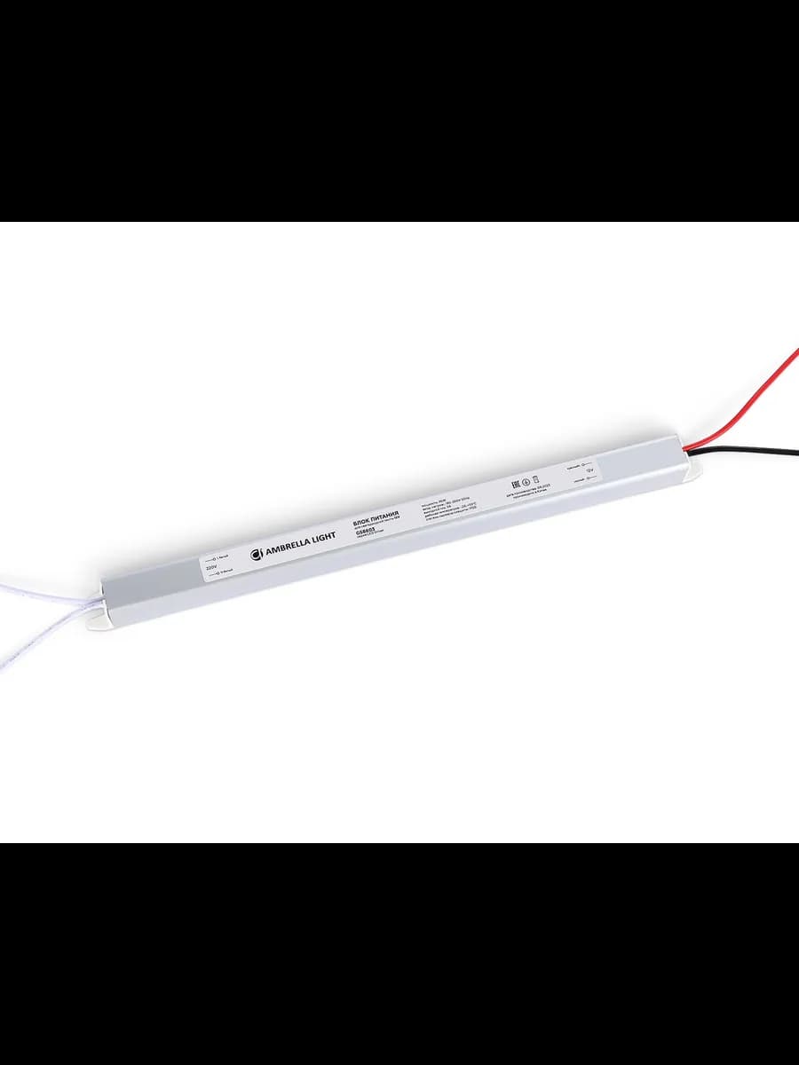 Блок питания ультратонкий для светодиодной ленты 12V 36W 3A фото 1