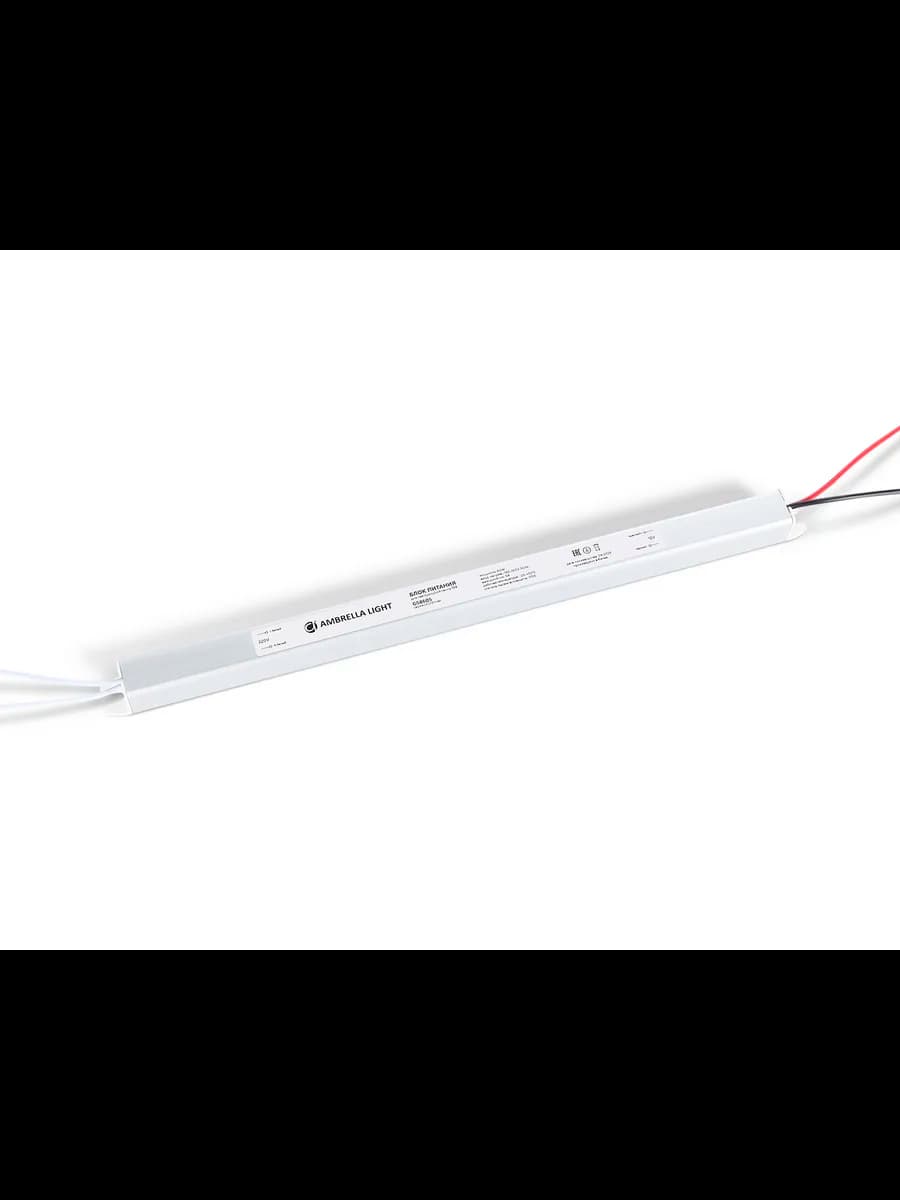 Блок питания ультратонкий для светодиодной ленты 12V 60W 5A