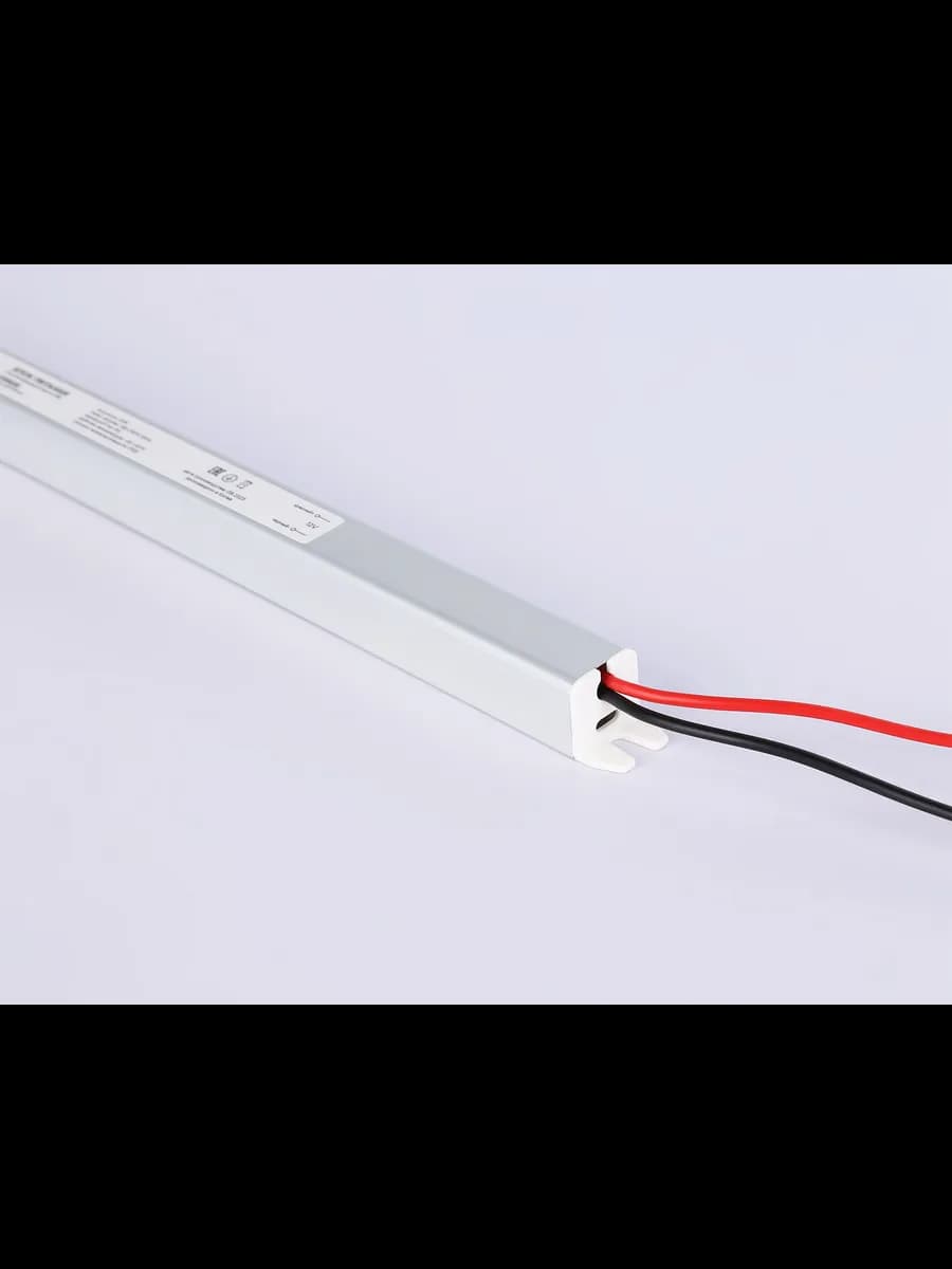 Блок питания ультратонкий для светодиодной ленты 12V 72W 6A фото 2