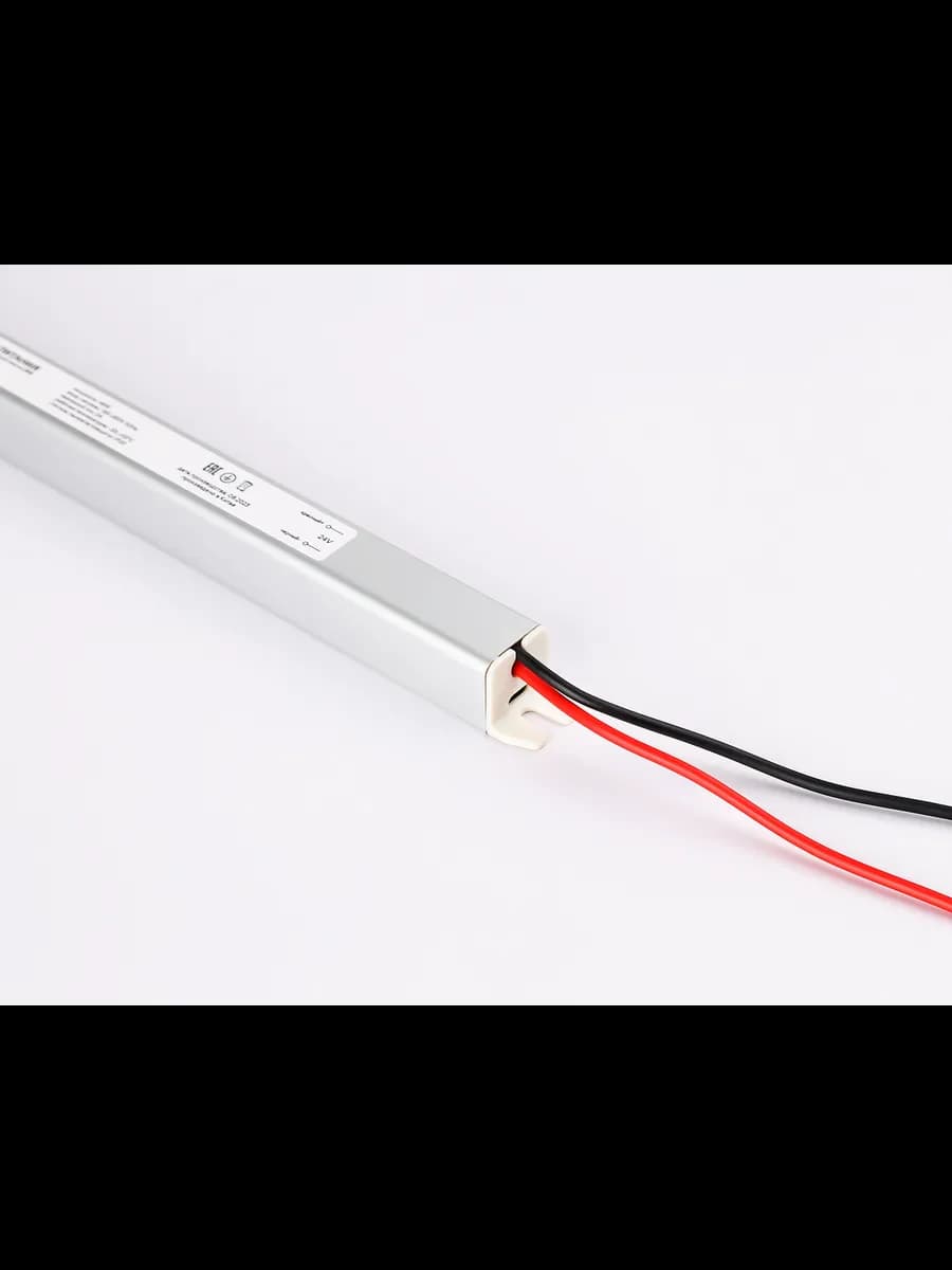 Блок питания ультратонкий для светодиодной ленты 24V 60W фото 3