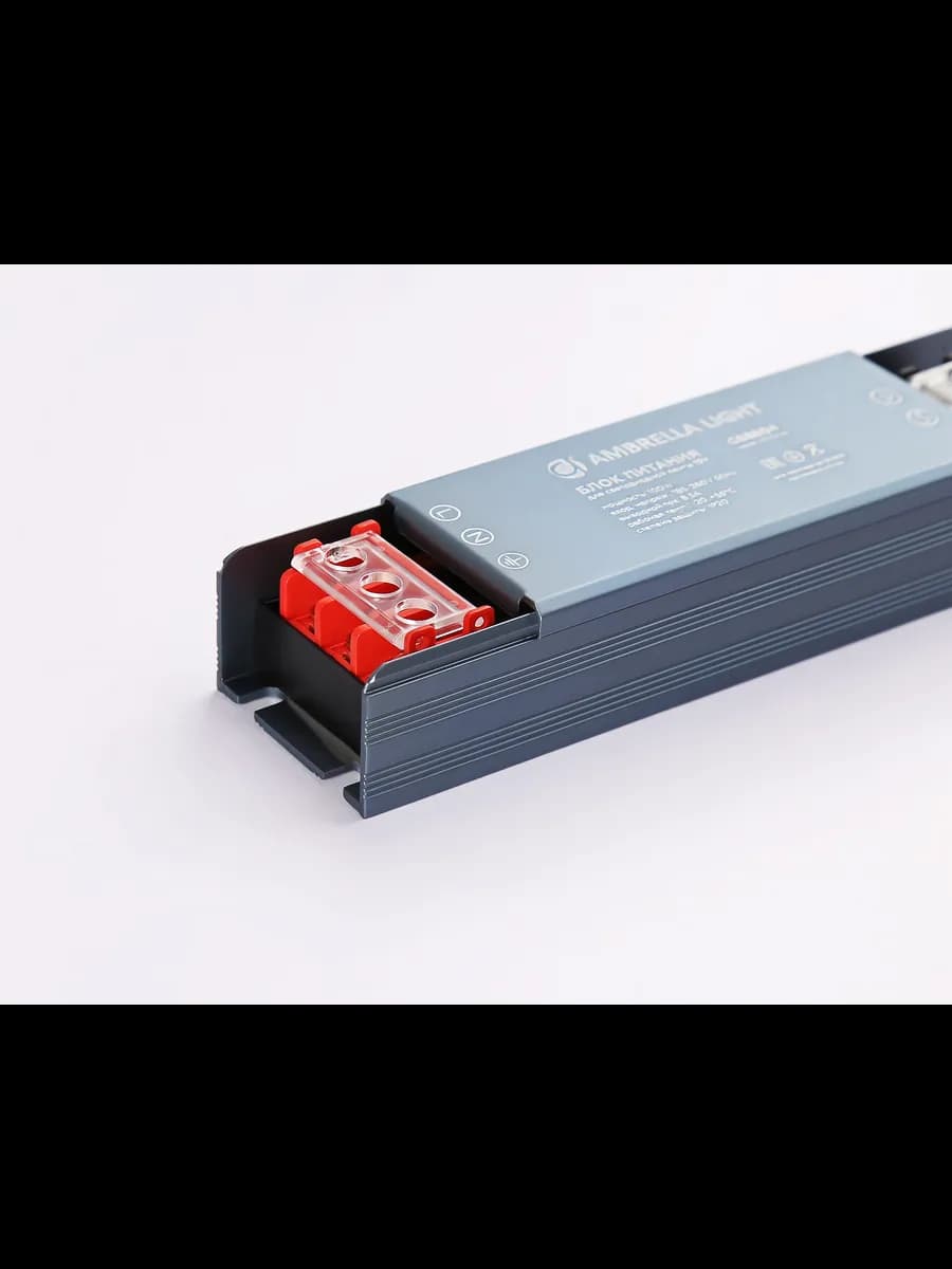 Блок питания для светодиодной ленты 12V 100W 8.3A IP20 фото 2