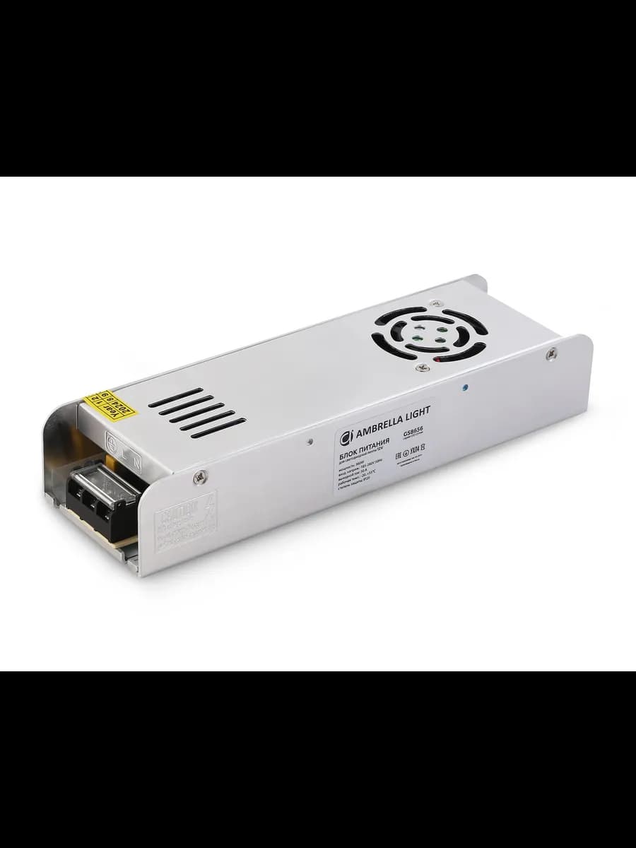 Блок питания с EMC для светодиодной ленты 12V 360W 30A IP20 фото 1