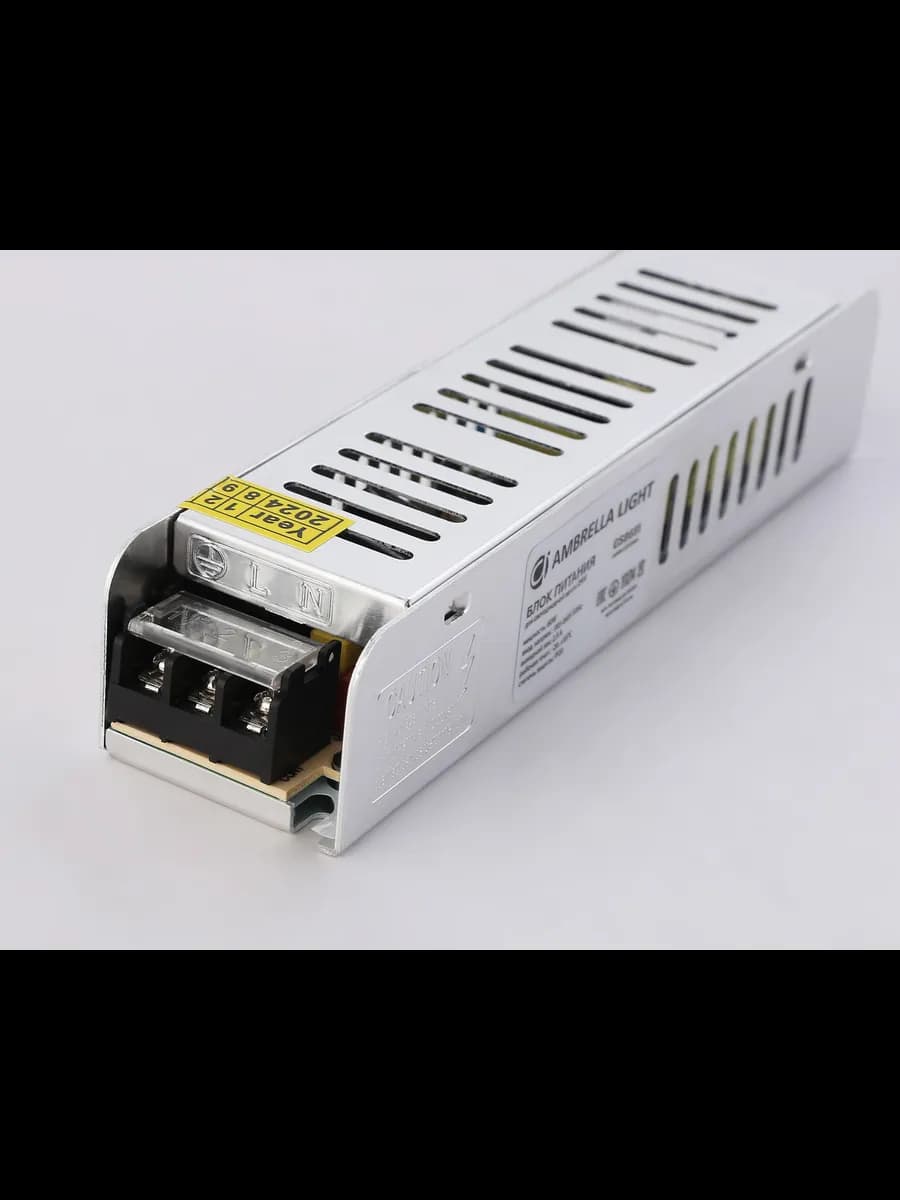Блок питания с EMC для светодиодной ленты 24V 60W 2,5A IP20 фото 2