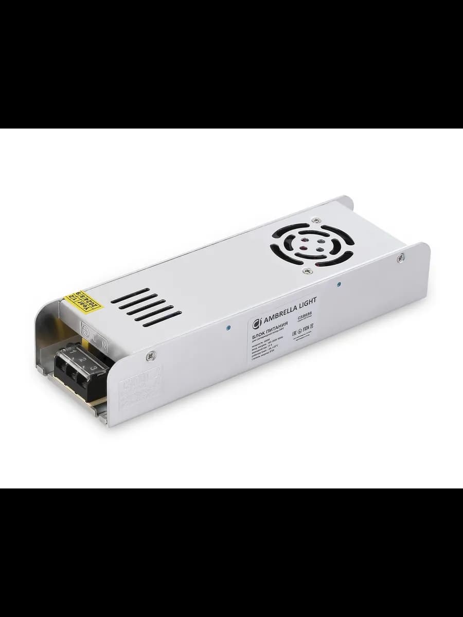 Блок питания с EMC для светодиодной ленты 24V 360W 15A IP20 фото 1