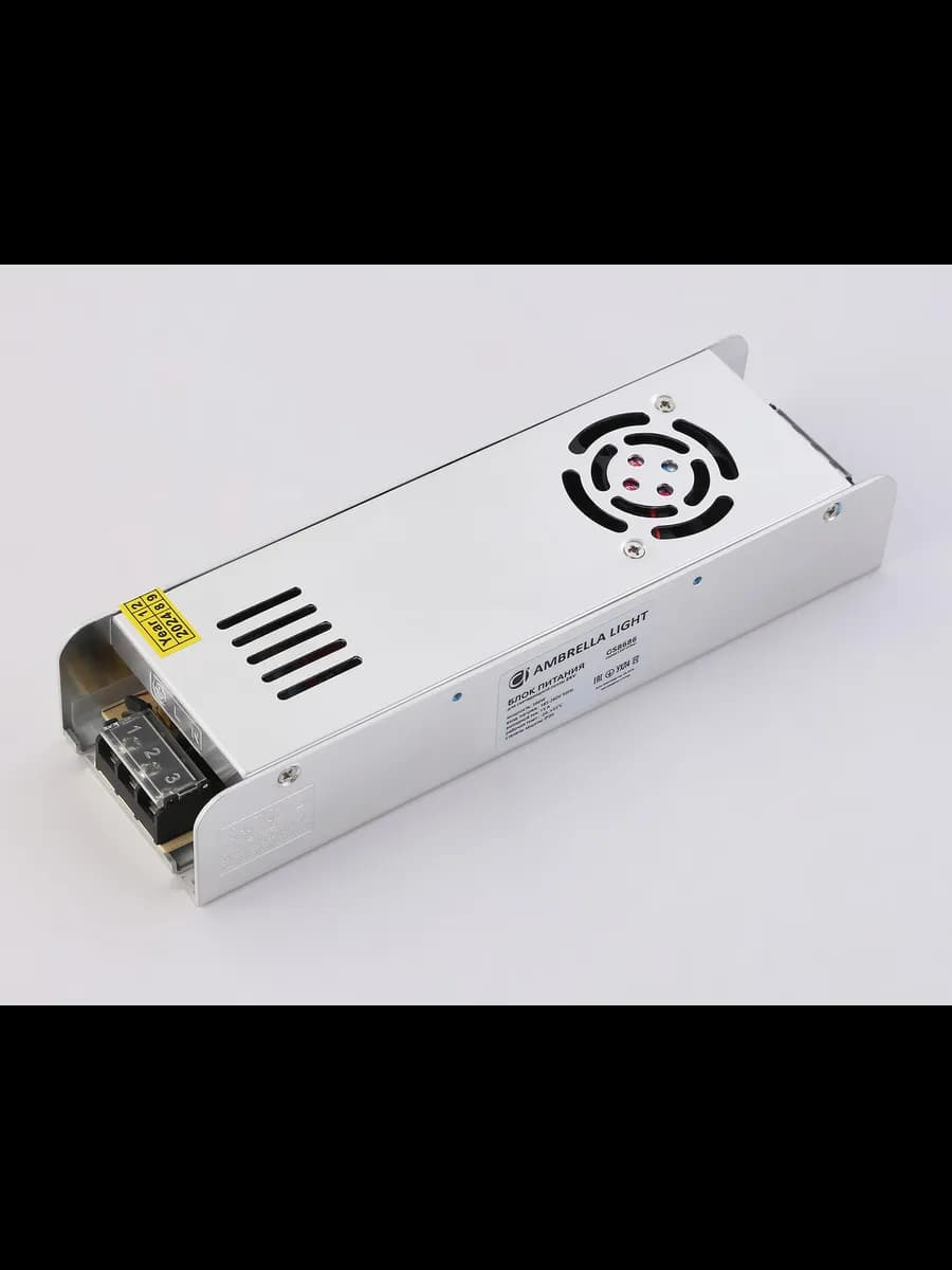 Блок питания с EMC для светодиодной ленты 24V 360W 15A IP20 фото 4