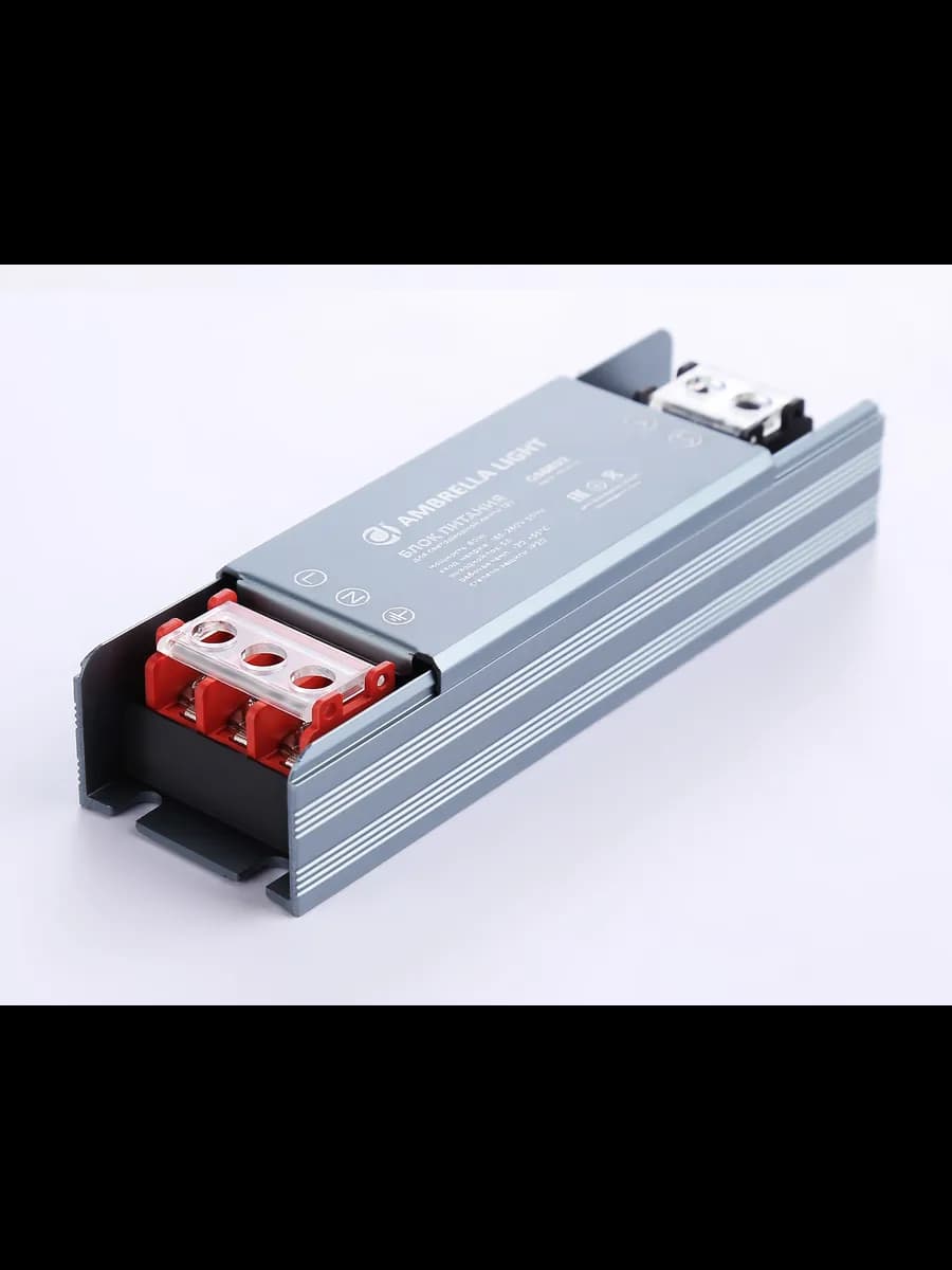 Блок питания для светодиодной ленты 12V 60W 5A IP20 185-260V фото 2