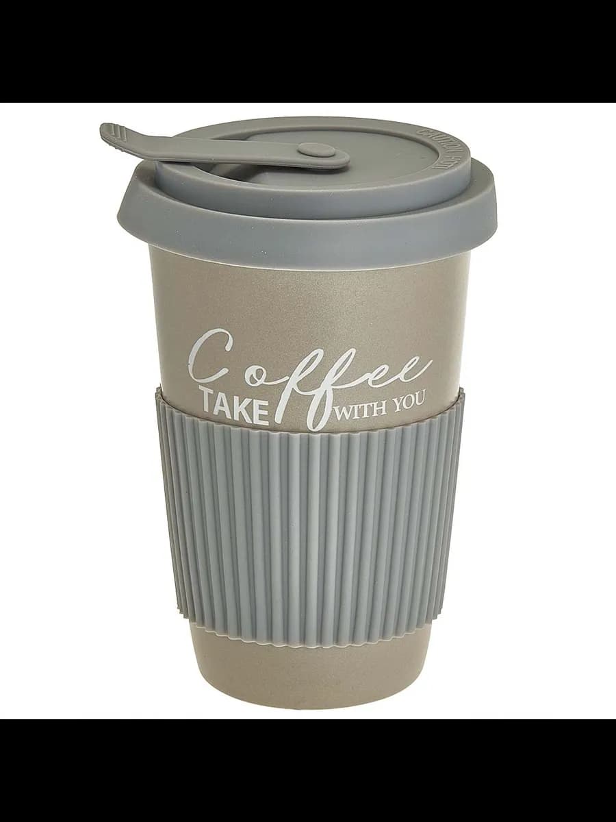 Стаканы Стакан для кофе и чая с крышкой Coffee (450 мл) в...