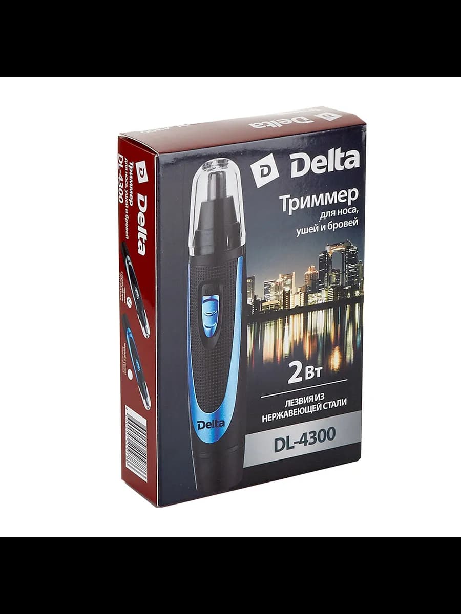 Триммеры Триммер для носа, ушей и бровей DELTA DL-4300 че... фото 4