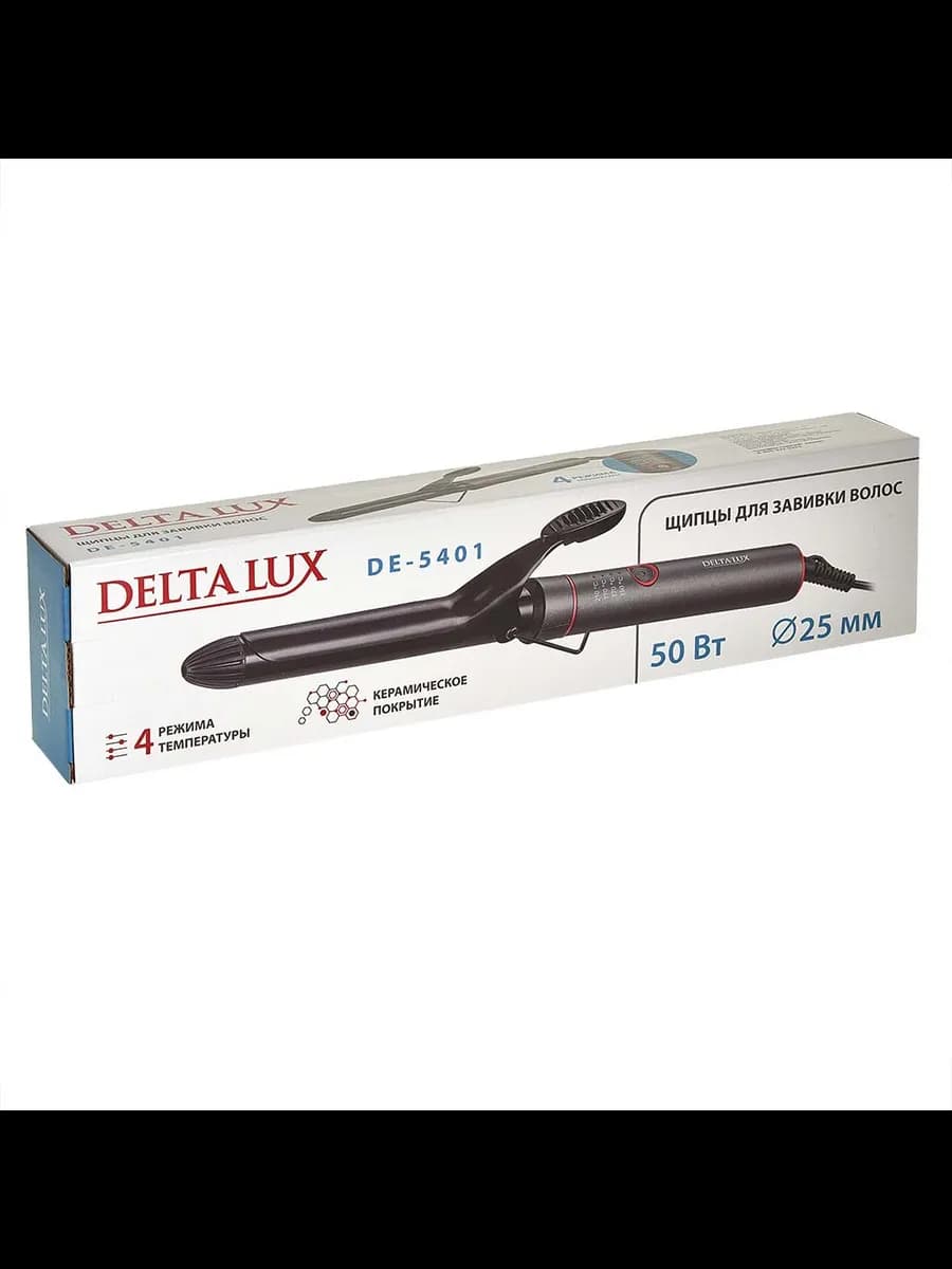 Мультистайлеры Щипцы для завивки волос DELTA LUX DE-5401... фото 5