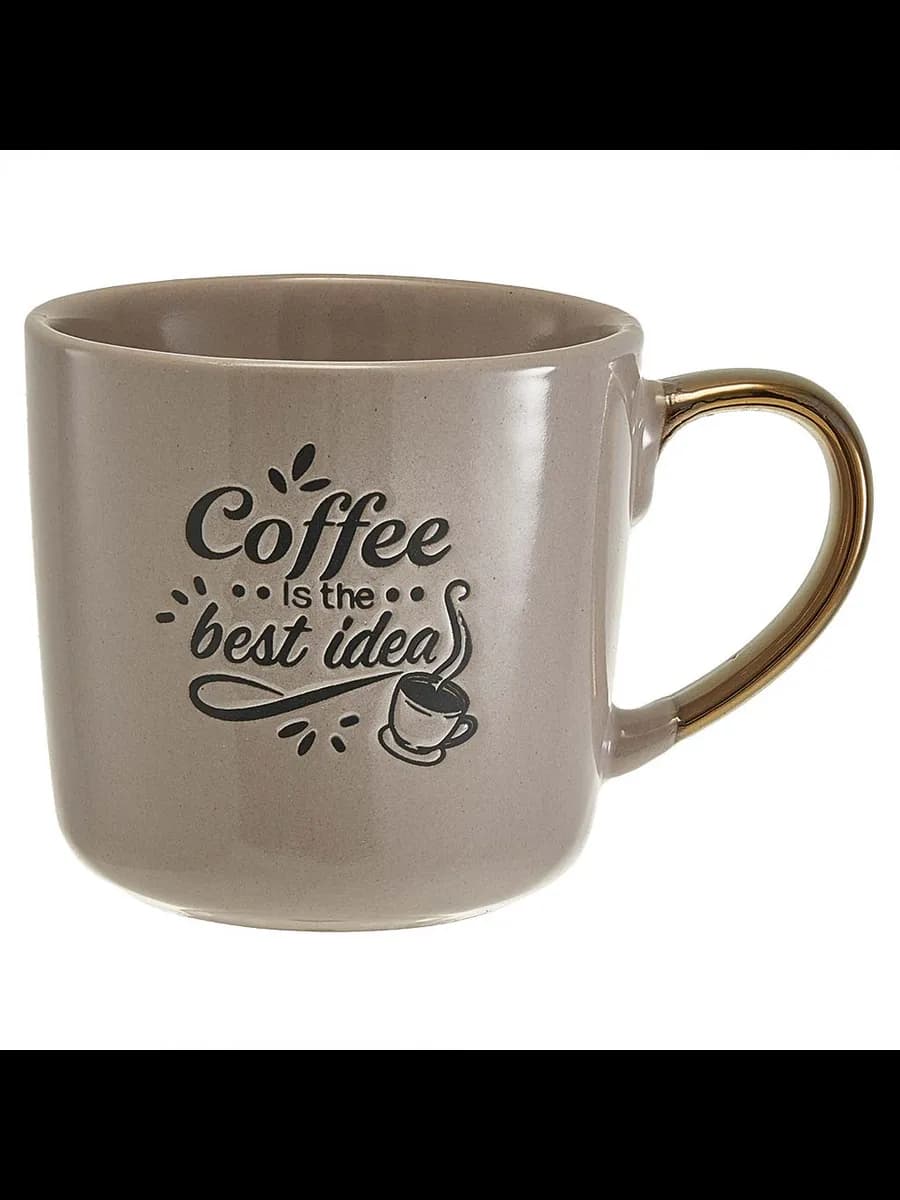 Кружки Кружка Coffee is the best idea (400 мл) в цветной...
