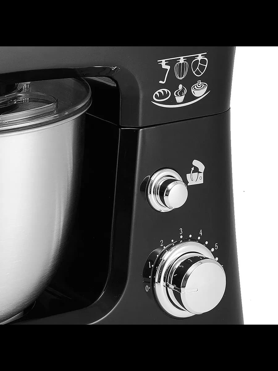 Миксеры Миксер планетарный DELTA LUX DE-7900Р черный : 10... фото 2