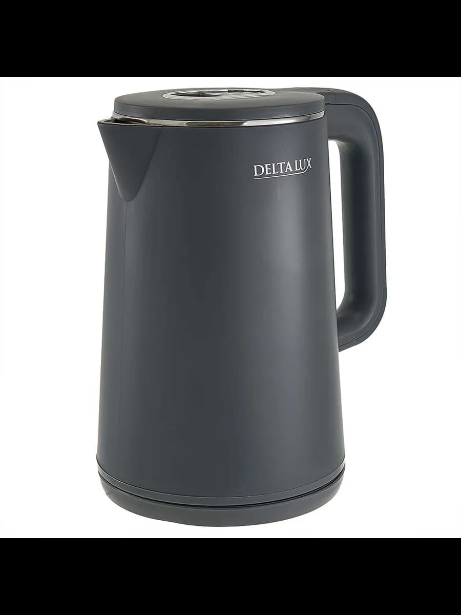Чайники электрические Чайник DELTA LUX DE-1023, ДВОЙНОЙ К... фото 2