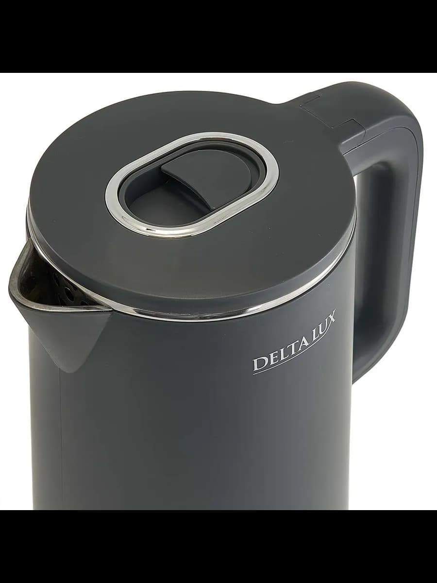Чайники электрические Чайник DELTA LUX DE-1023, ДВОЙНОЙ К... фото 3
