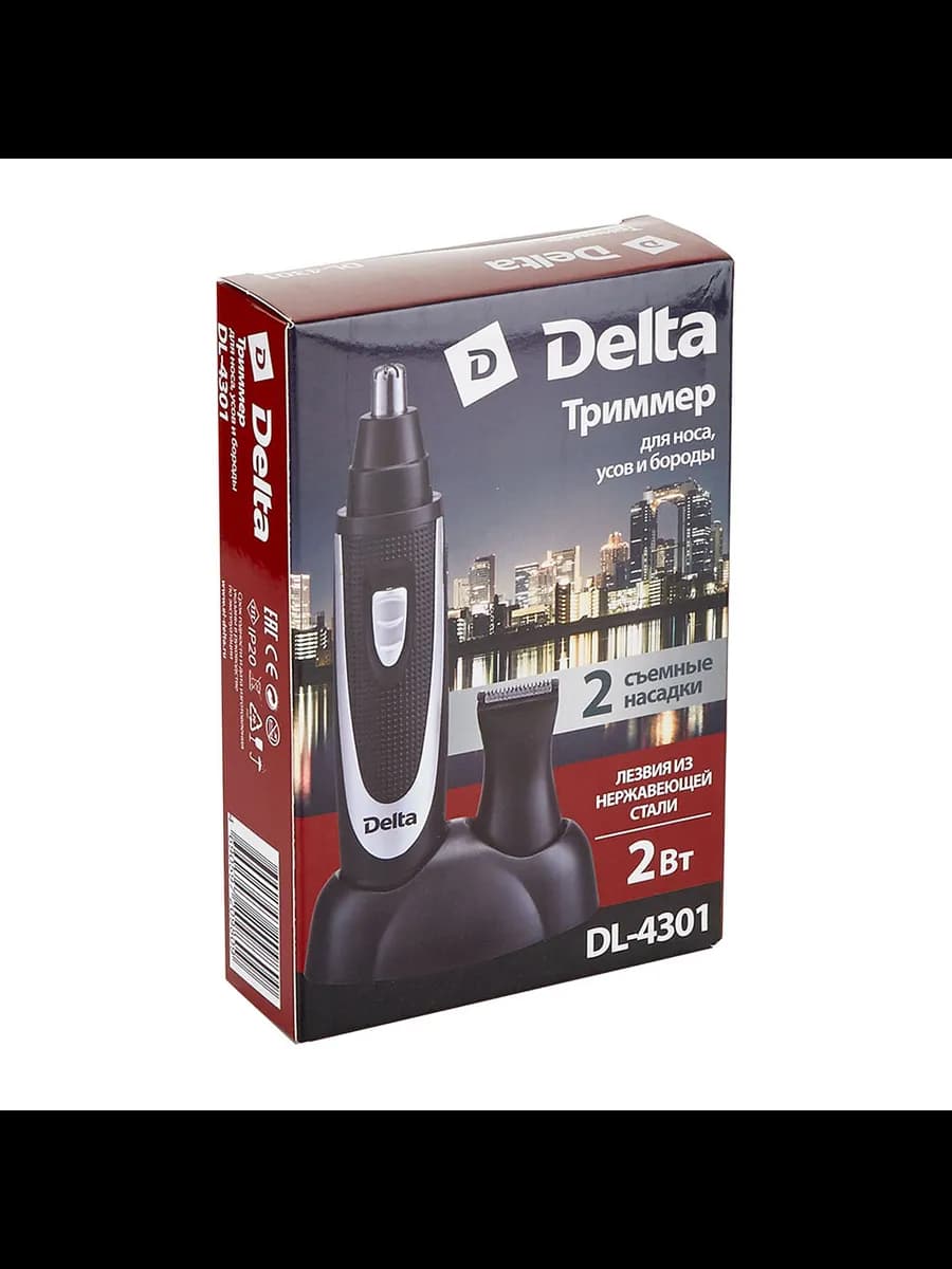 Триммеры Триммер для носа, усов и бороды DELTA DL-4301 :2... фото 3