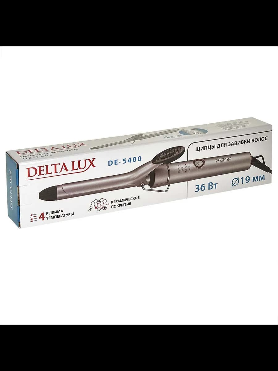 Мультистайлеры Щипцы для завивки волос DELTA LUX DE-5400... фото 5