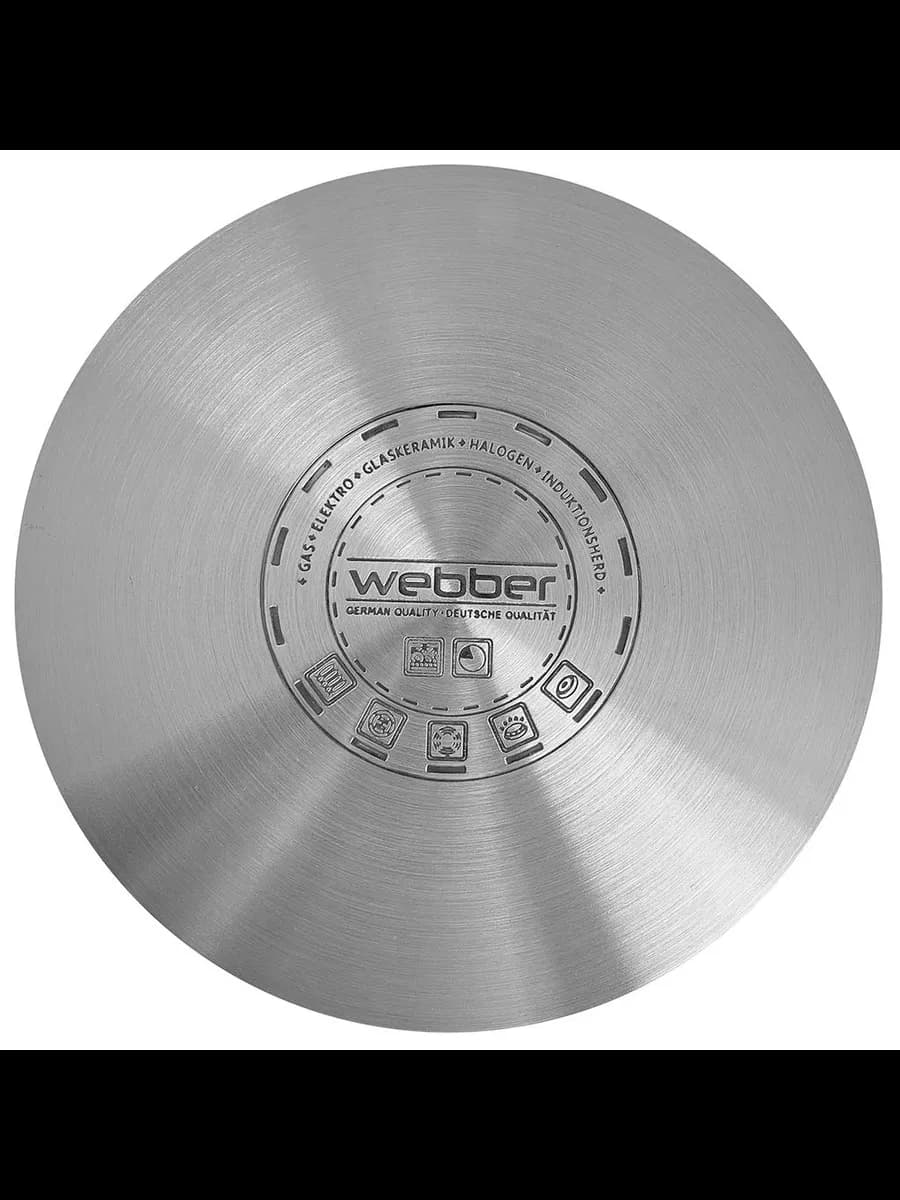 Кастрюли WEBBER BE-367/2 Кастрюля из нержавеющей стали 10... фото 5