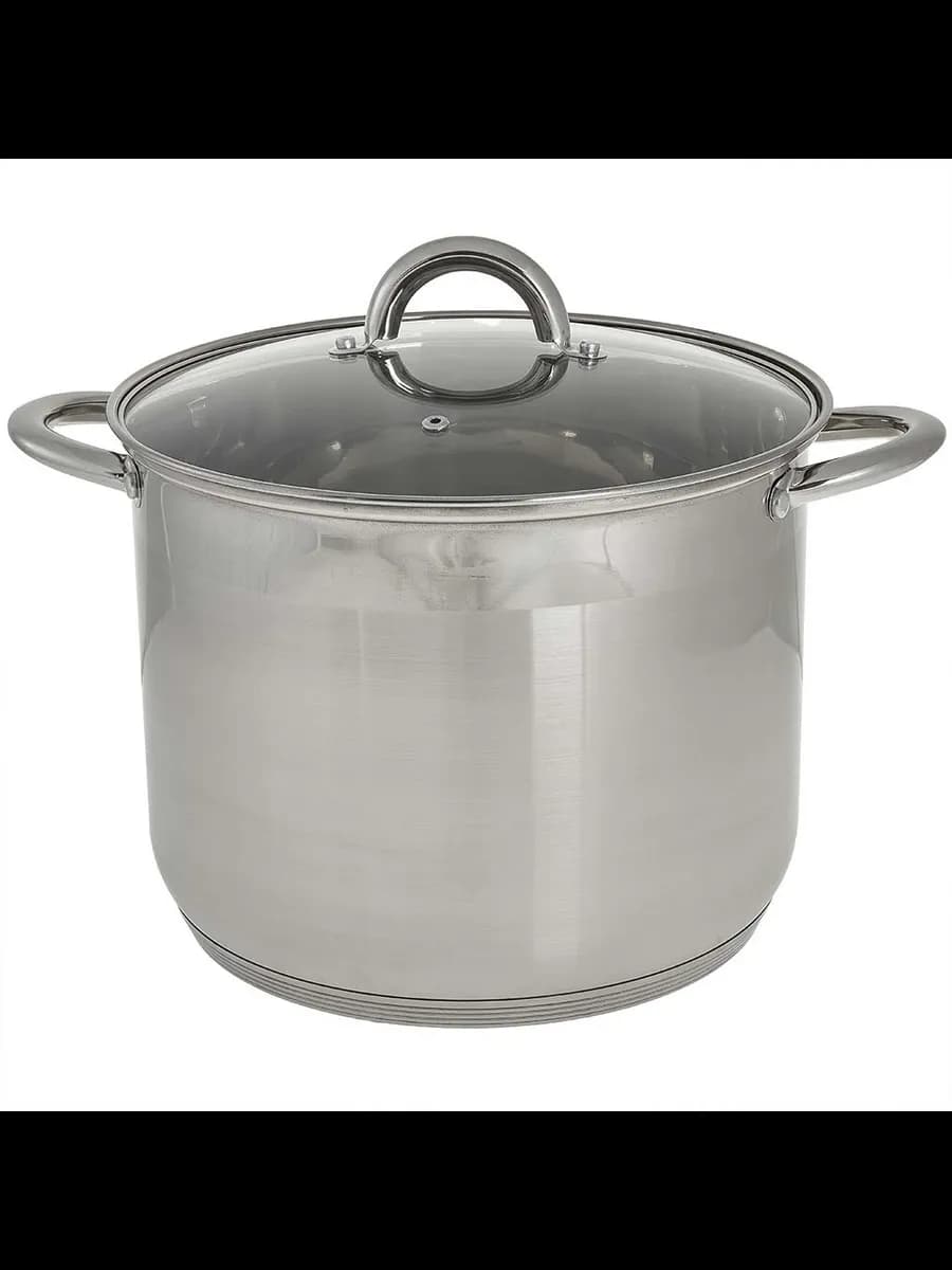 Кастрюли WEBBER BE-368/2 Кастрюля из нержавеющей стали 12...