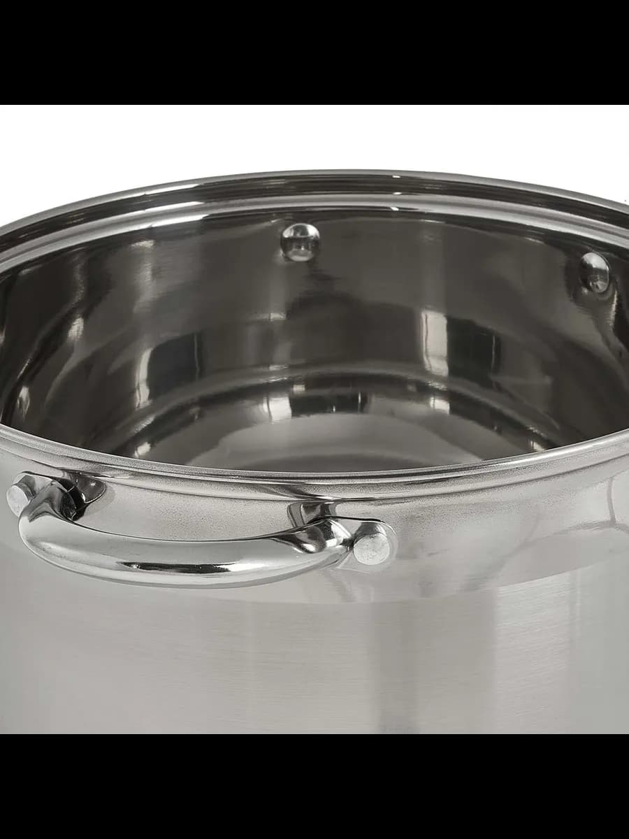 Кастрюли WEBBER BE-368/2 Кастрюля из нержавеющей стали 12... фото 4