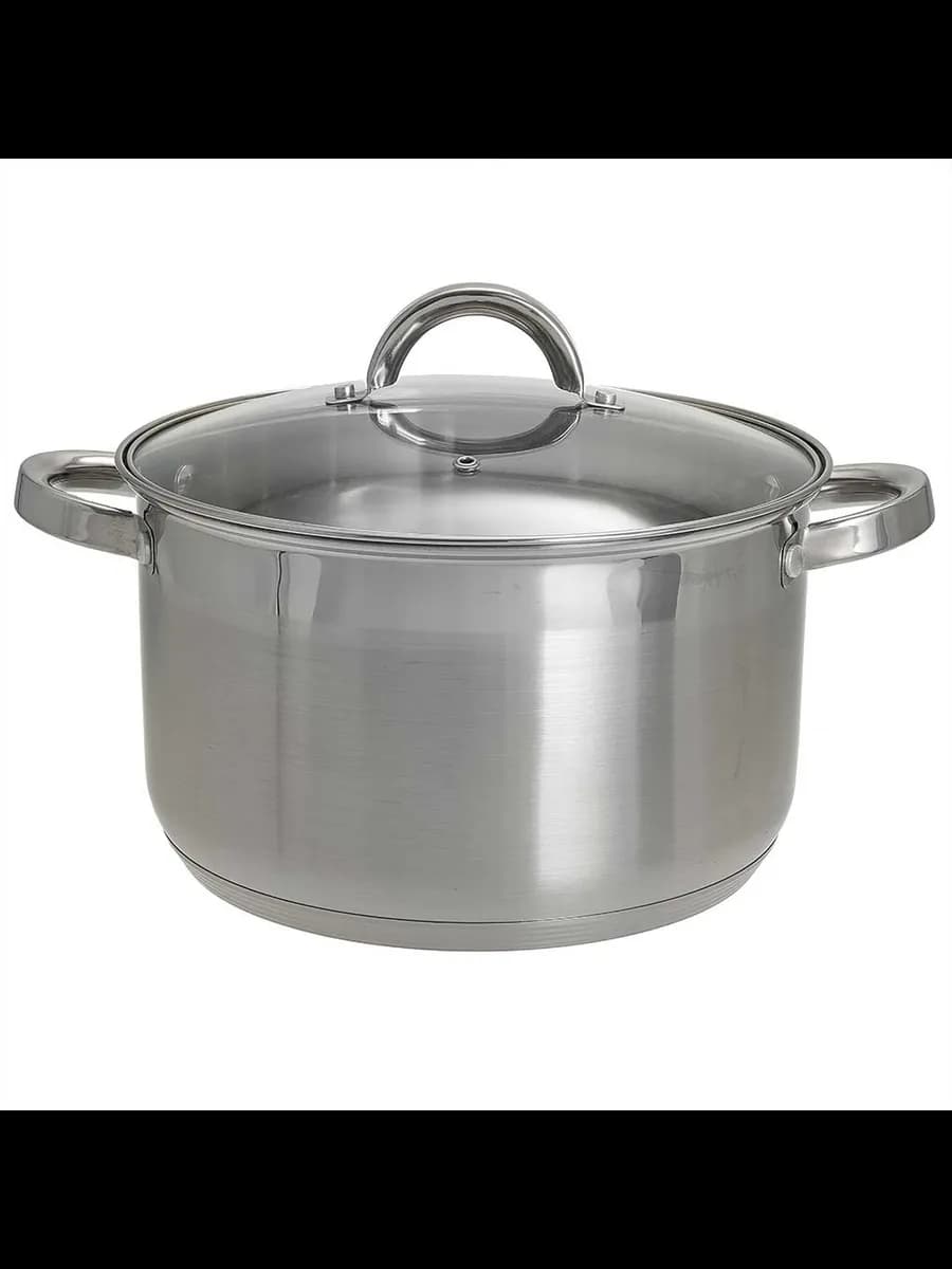 Кастрюли WEBBER BE-114/2 Кастрюля из нерж стали со стекля...