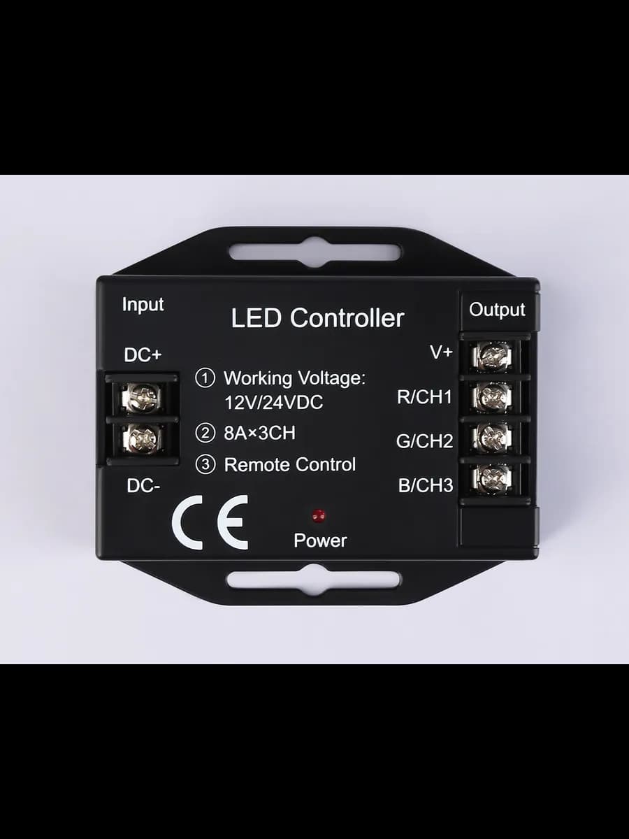 Контроллер для светодиодных лент RGB с сенсорным радио фото 3