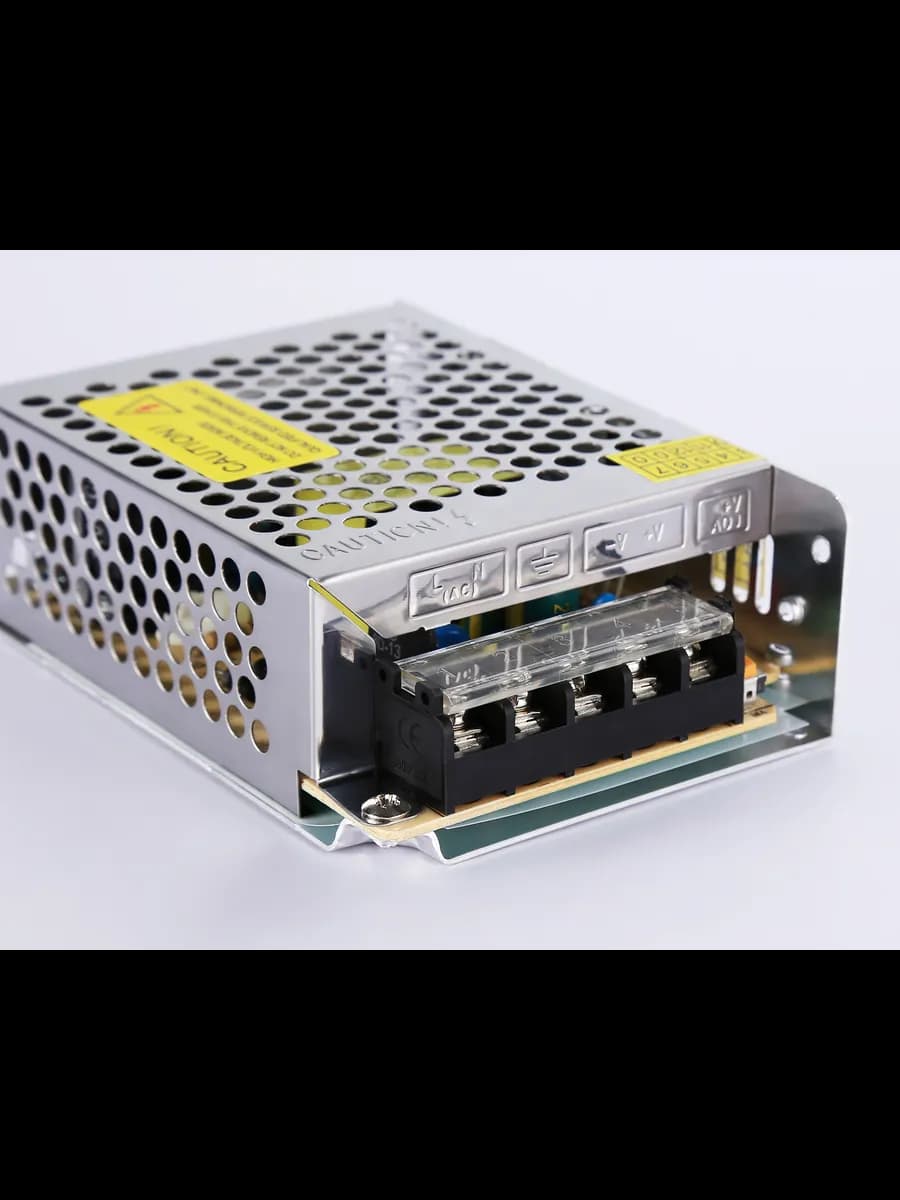 Блок питания для светодиодной ленты 12V 100W 8.3A IP20 фото 2