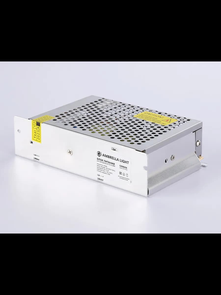 Блок питания для светодиодной ленты 24V 100W 4.2A IP20 фото 4