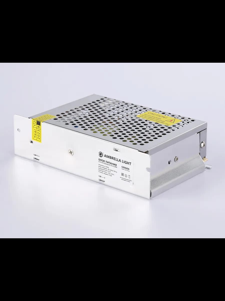 Блок питания для светодиодной ленты 24V 150W 6.3A IP20 фото 4