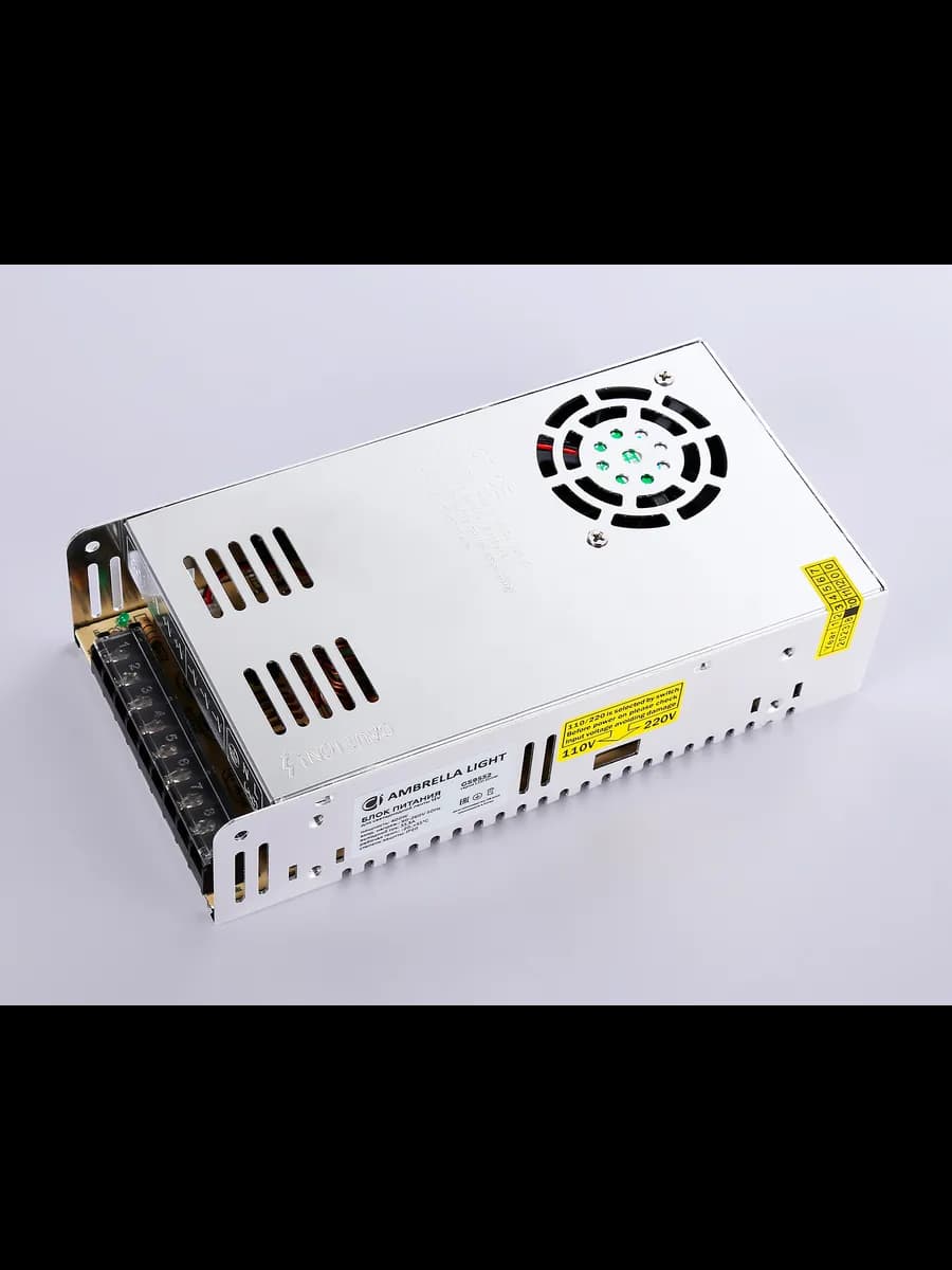 Блок питания для светодиодной ленты 12V 400W 33.3A IP20 фото 4