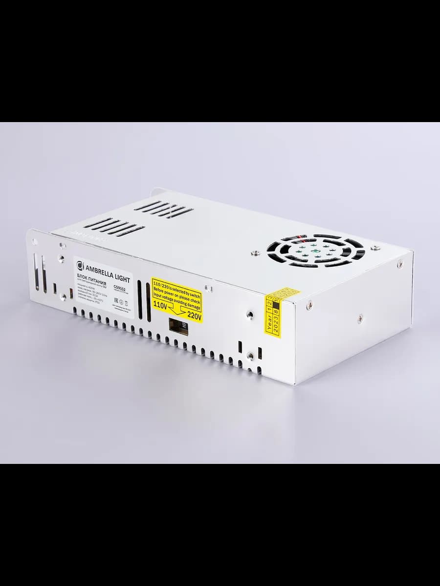 Блок питания для светодиодной ленты 12V 400W 33.3A IP20 фото 5