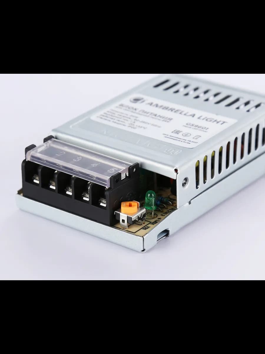 Блок питания для светодиодной ленты 24V 24W 1A IP20 90-260V фото 2