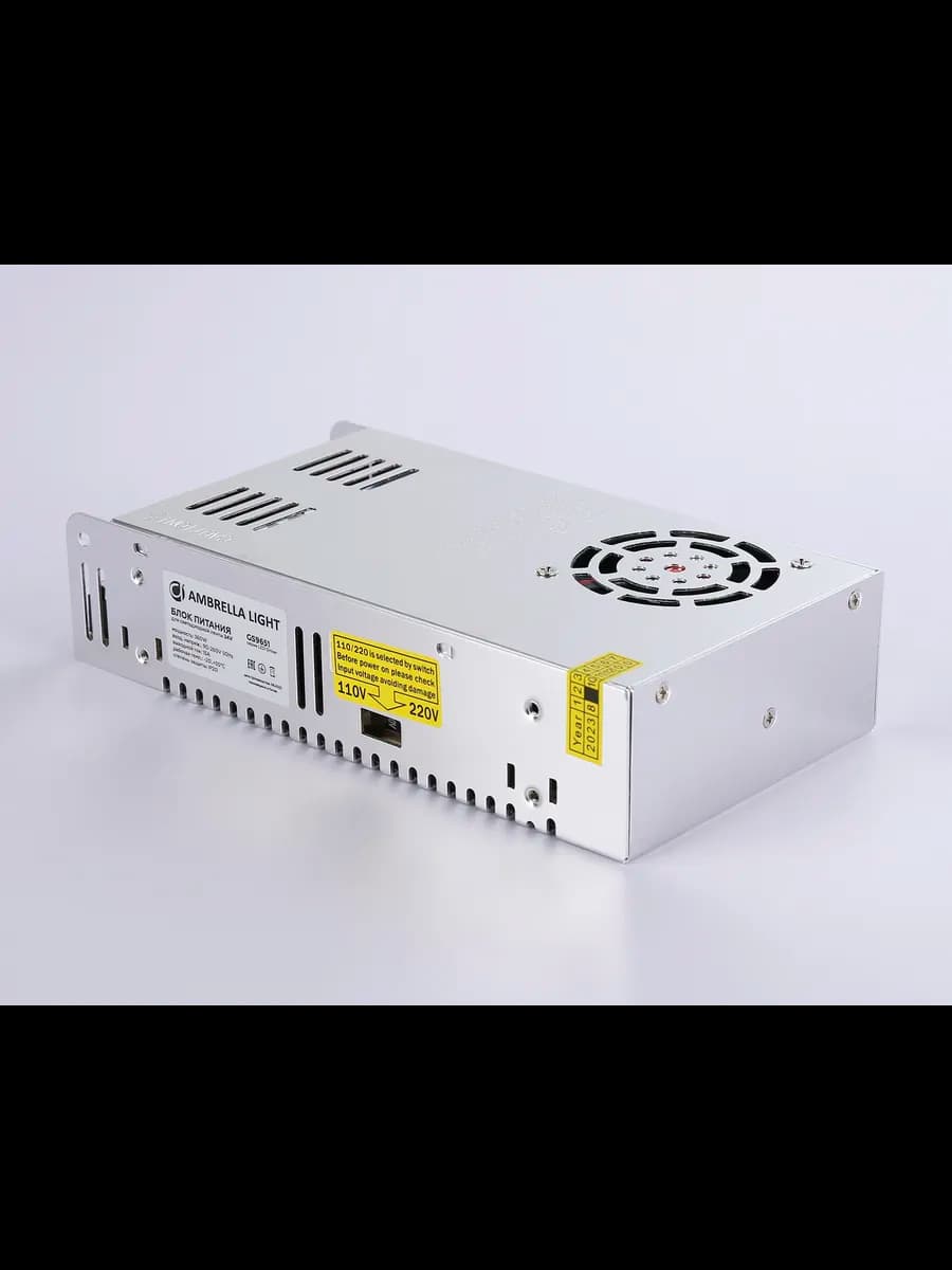 Блок питания для светодиодной ленты 24V 360W 15A IP20 фото 5