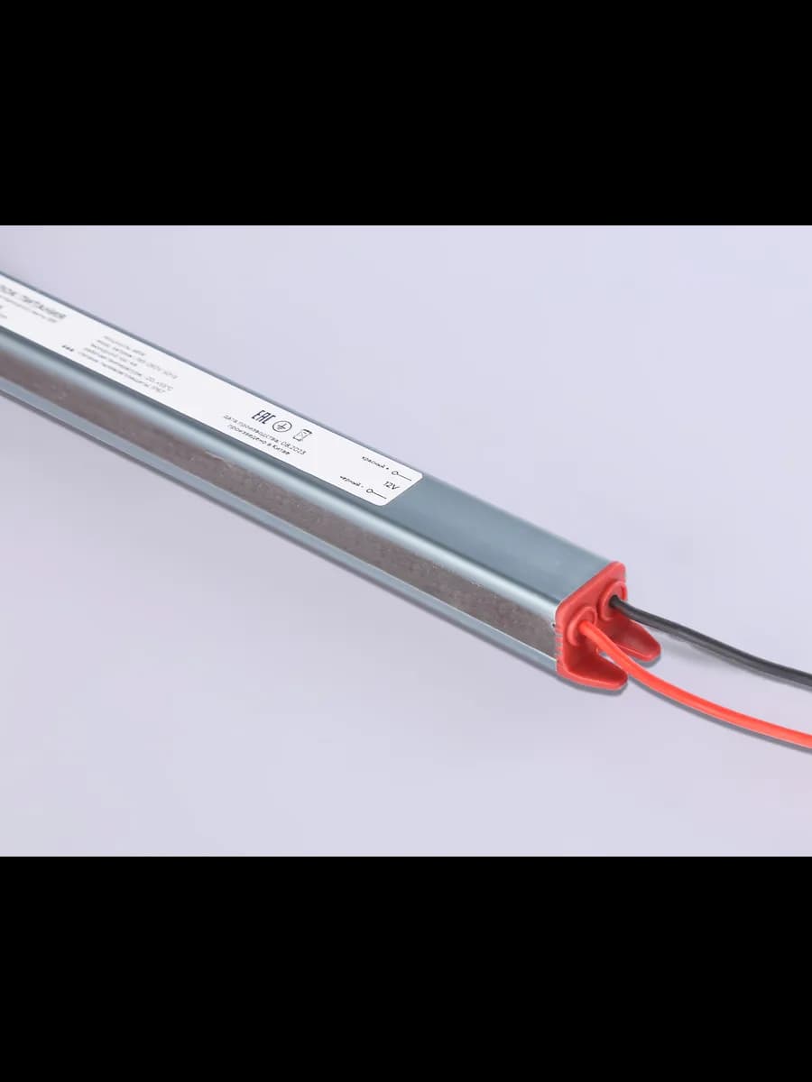 Блок питания ультратонкий для светодиодной ленты 12V 36W 3A фото 3