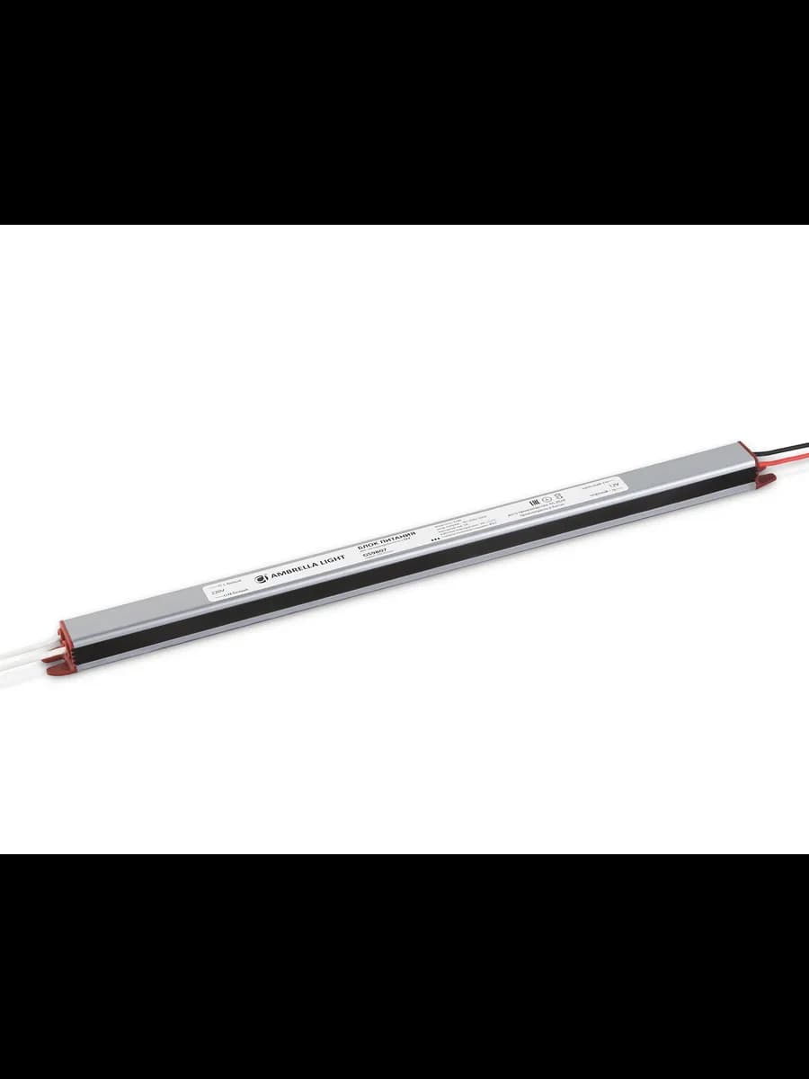 Блок питания для светодиодной ленты 12V 60W 5A IP67 185-260V фото 1