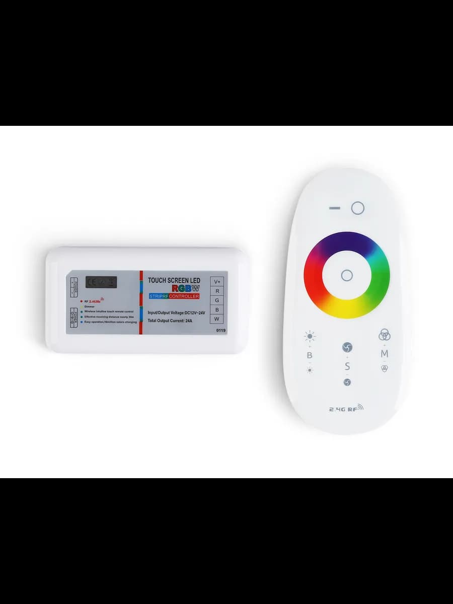 Контроллер для светодиодных лент RGB/RGBW с сенсорным радио