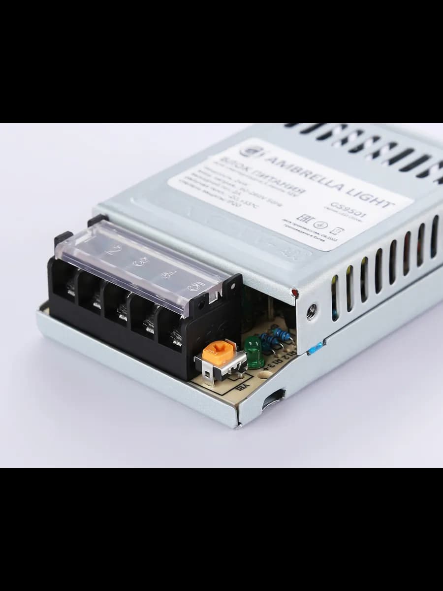 Блок питания для светодиодной ленты 12V 24W 2A IP20 90-260V фото 2