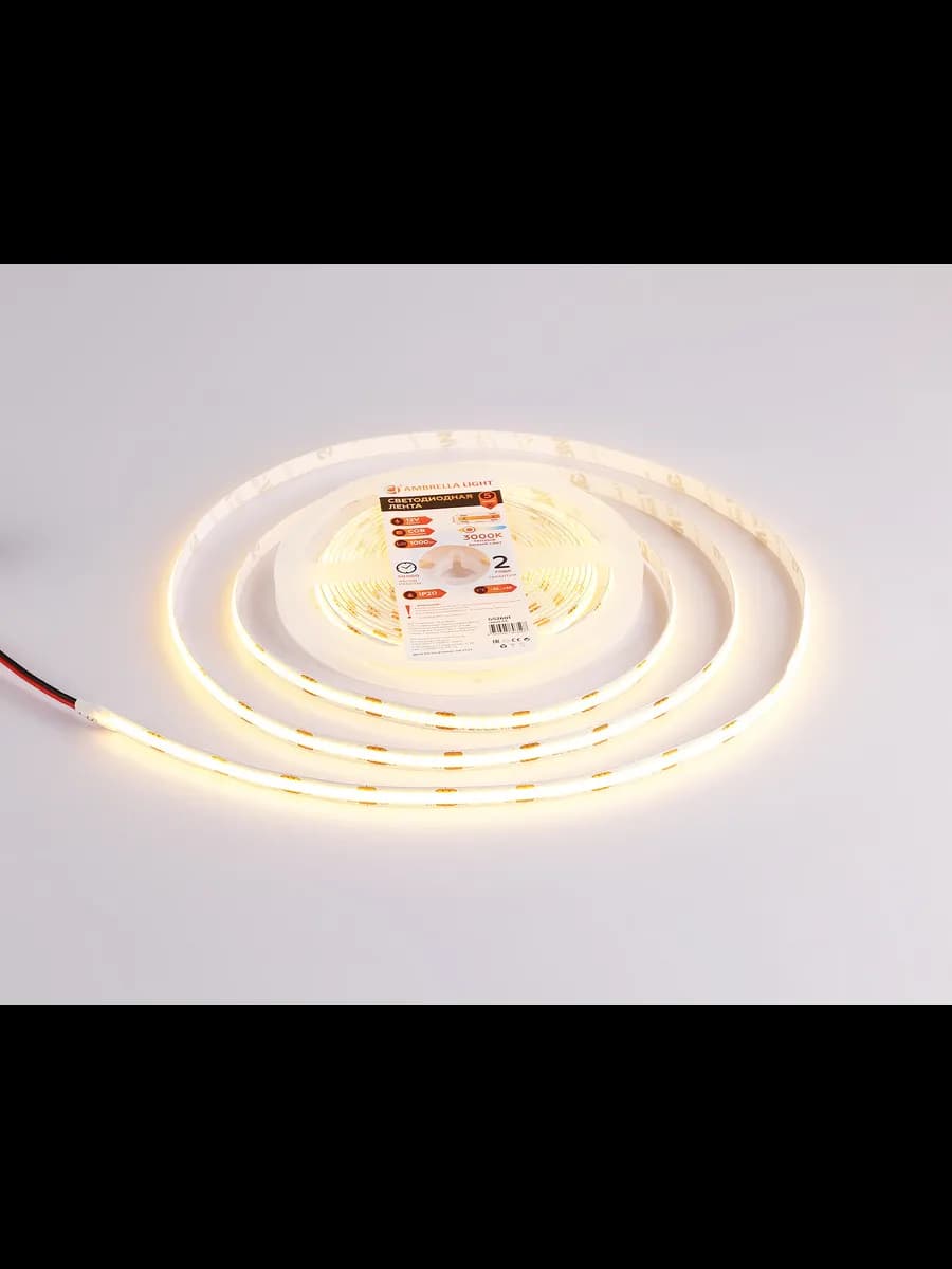 Светодиодная лента Ambrella Light GS2601 COB 320Led /10W m фото 4